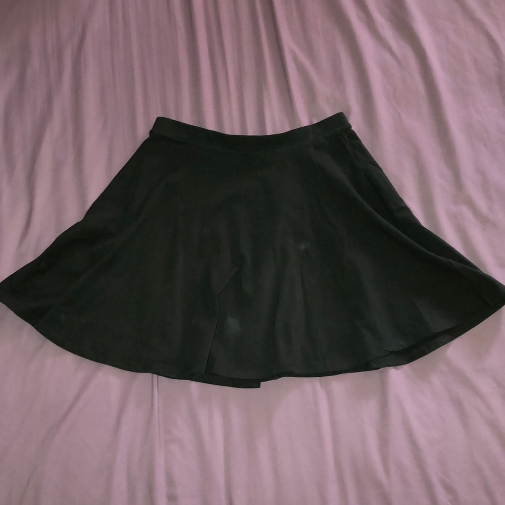 forever 21 black mini skirt